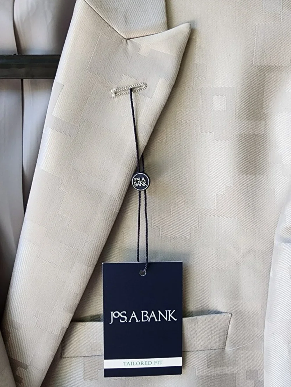 Jos. A. Bank Light Tan Digital Camo Sport Coat Blazer
